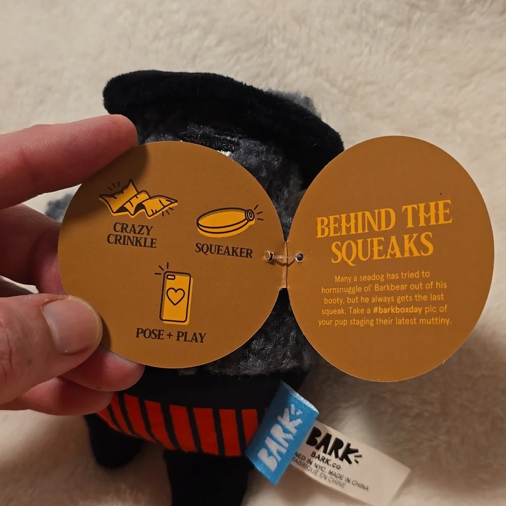 Bark dog toy